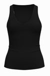 4414-021 | Damen Racerback Top - Schwarz