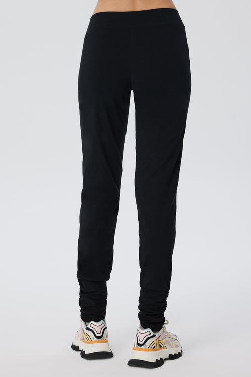 4415S | Women Yoga Pant stretch - Black