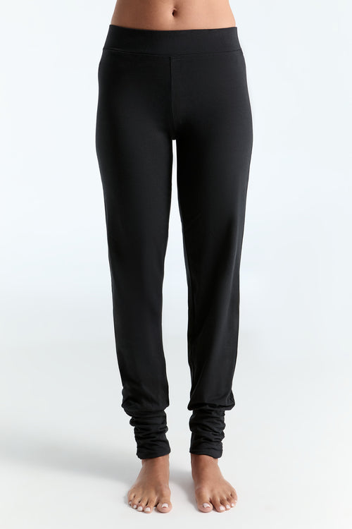 4415S | Women Yoga Pant stretch - Black