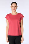 4416-135 | Women's Oversized Shirt – Cardinal Red