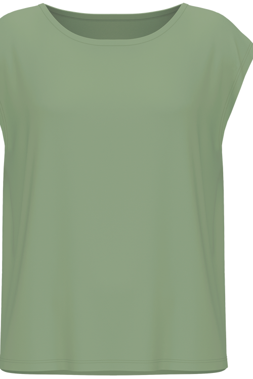 4416-136 | Damen Oversize Shirt - Basilikum