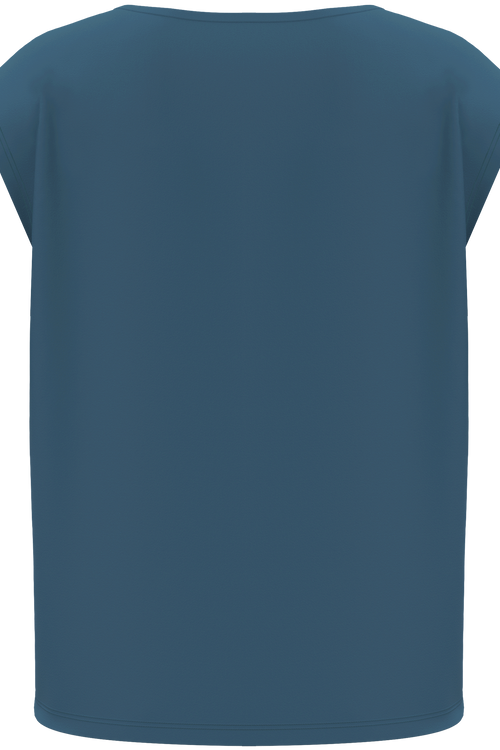 4416-123 | Damen Oversize Shirt - Alpengrau