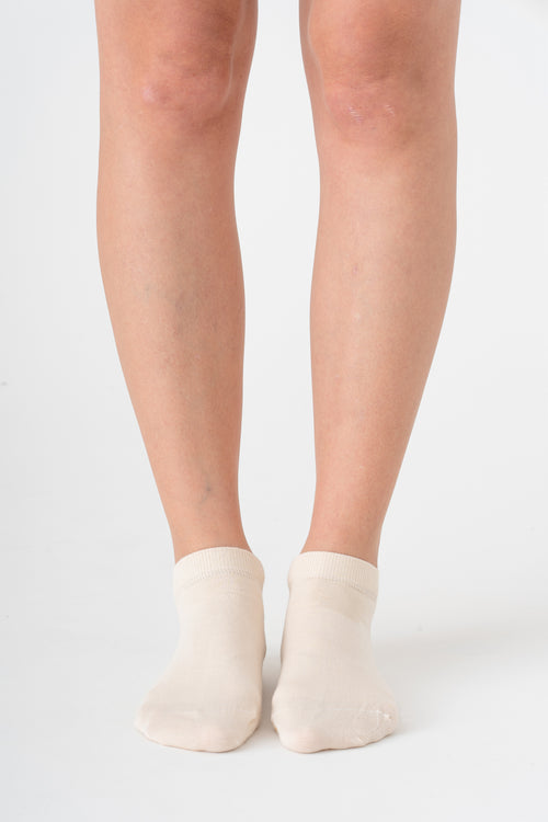 9301 | Unisex Sneakersocken - Natur (6er Pack)