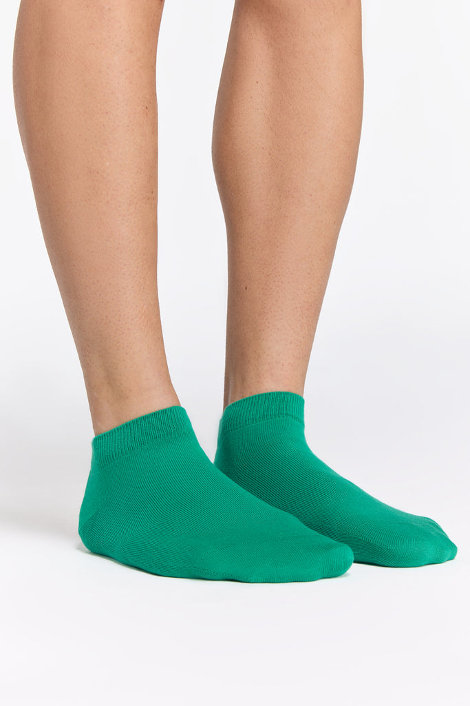 9310 | Sneaker socks - green (pack of 6)