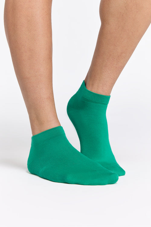 9310 | Sneaker socks - green (pack of 6)