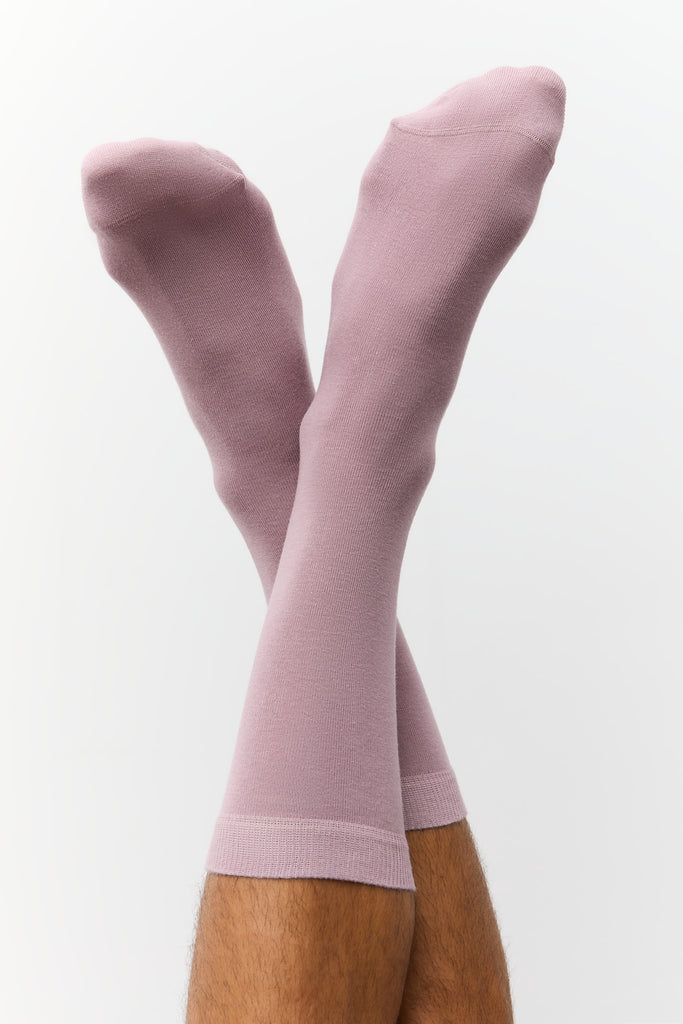 9317 | Unisex Terry Socks - Berry (6 Pack)