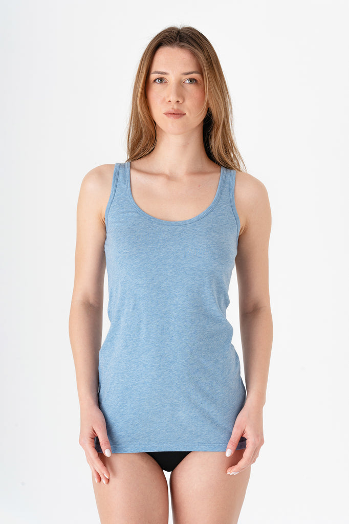 1221-02 | Women Tanktop - Denimblue