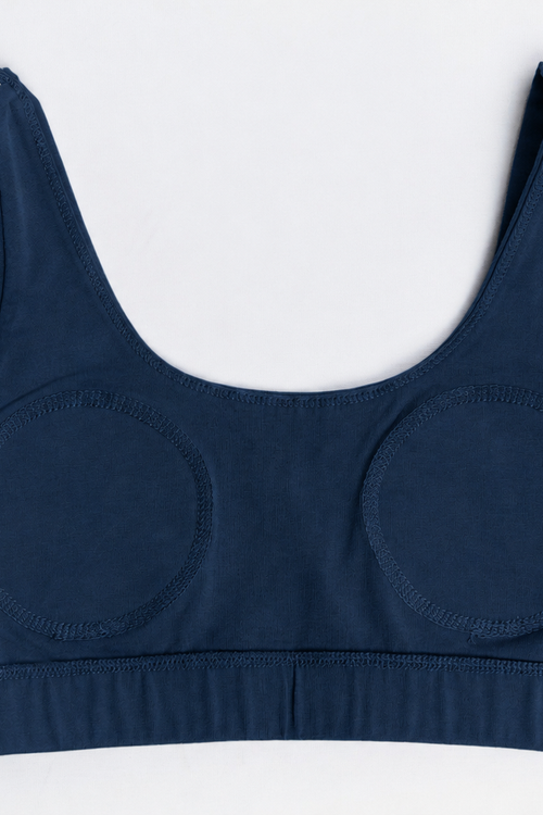 1514-027 | Damen Gepolstertes Bustier - Dunkelblau