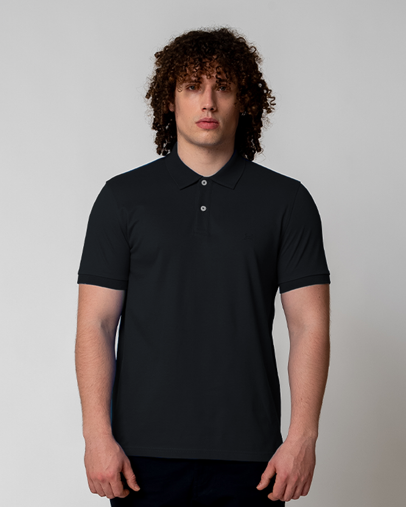 HERREN POLO-T-SHIRT| SCHWARZ
