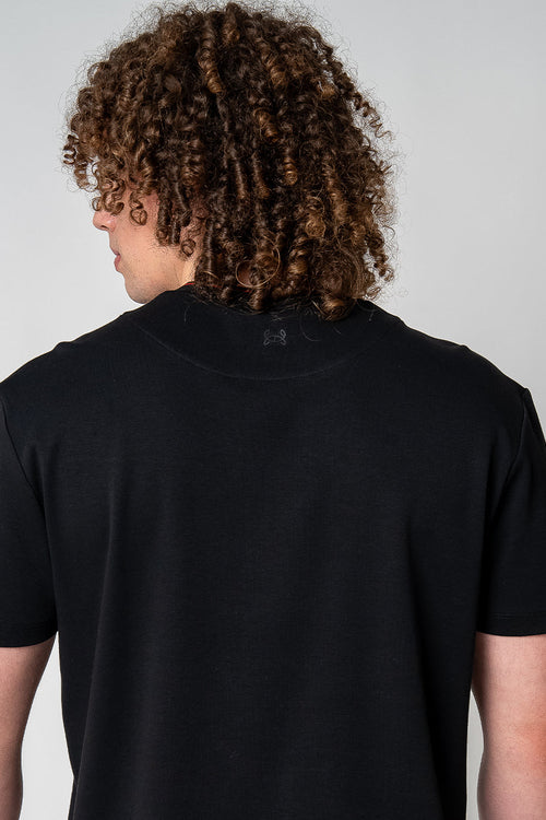 HERREN T-SHIRT | SCHWARZ
