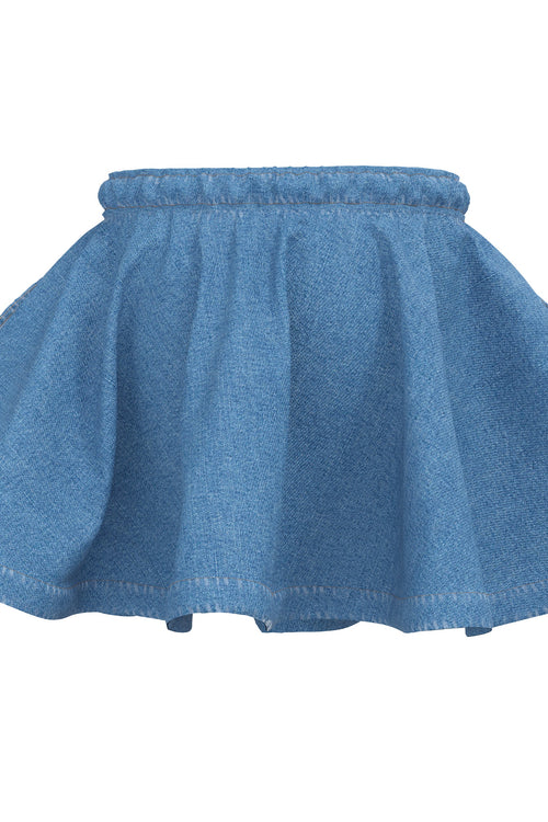 GA2022-325 | Kids Skirt - Day Sky Blue