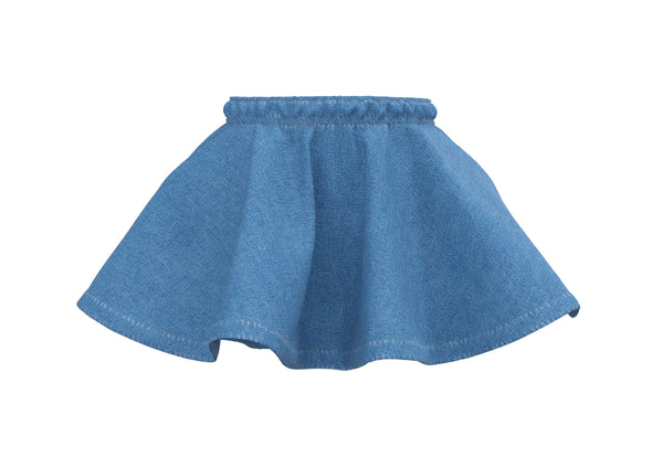 GA2022-325 | Kids Skirt - Day Sky Blue