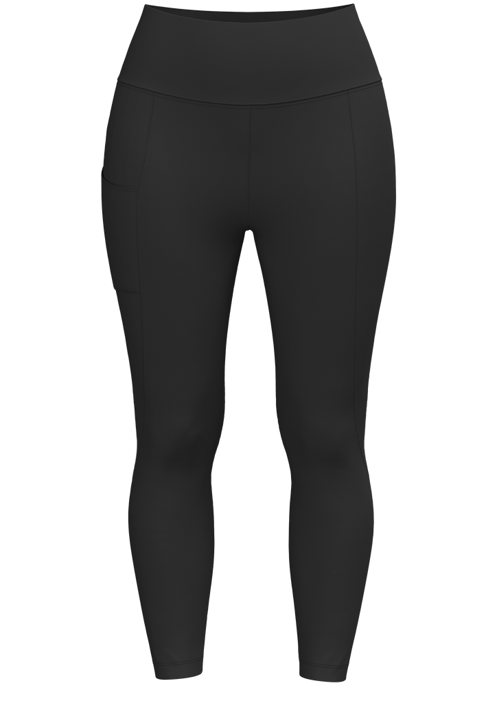 T1306-01 | Damen Leggings - Schwarz
