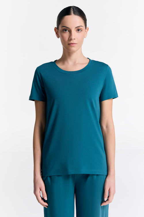 T1100-43 | TENCEL™ Active Damen Kurzarmshirt - Libelle