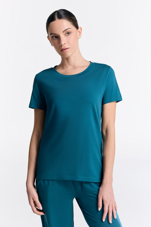 T1100-43 | TENCEL™ Active Women Short Sleeve - Dragonfly