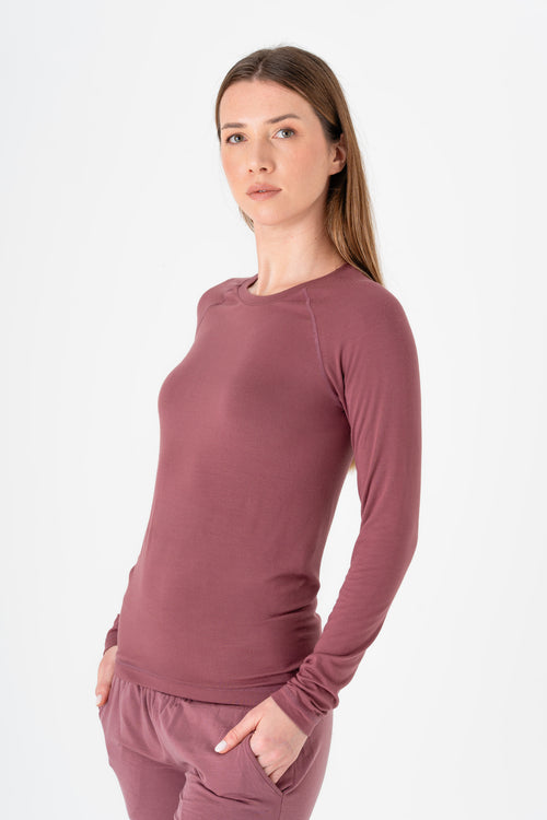 T1110-39 |  Damen Langarmshirt - Nocturne