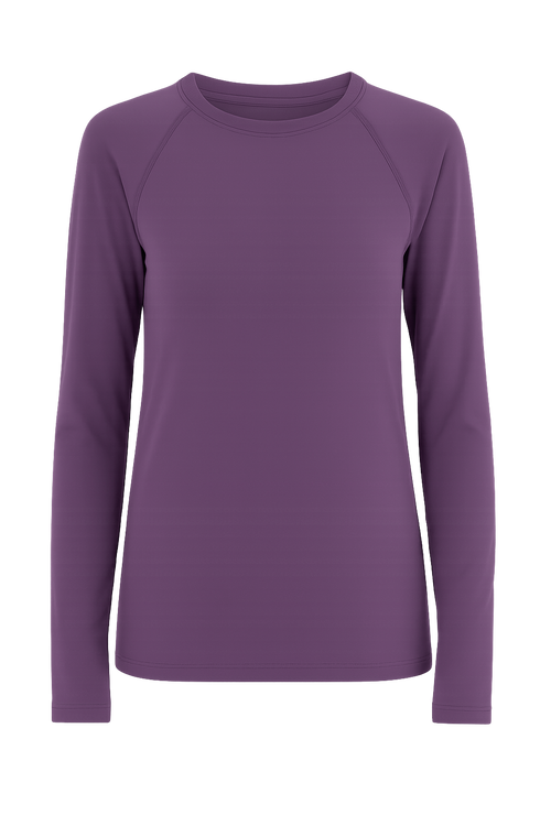 T1110-41 | Women’s Long-Sleeve Shirt - Wine Berry