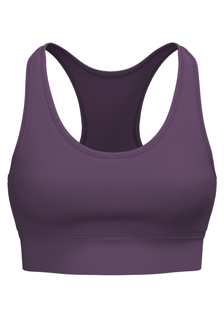 T1200-41 | Damen Sport BH recycell - Weinbeere