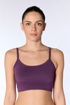T1201-41 | Women's Recycled Sports Bra – Wine Berry