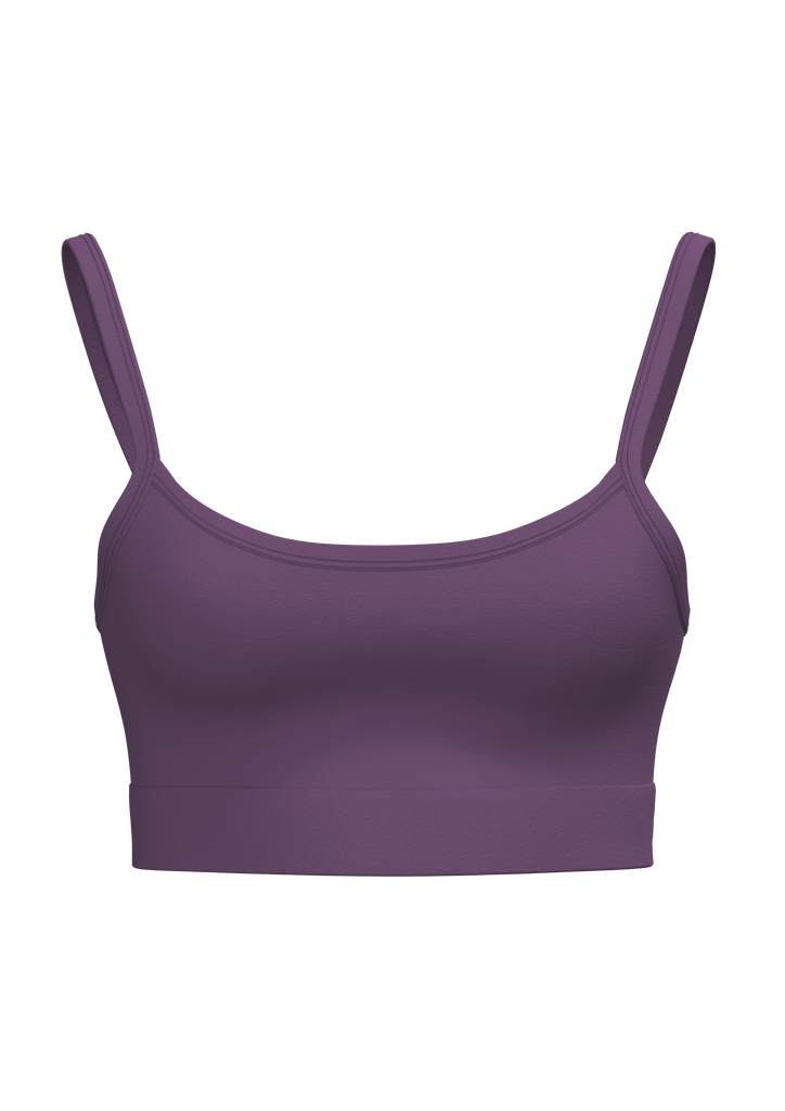 T1201-41 | TENCEL™ Active Damen Bra Top - Weinbeere