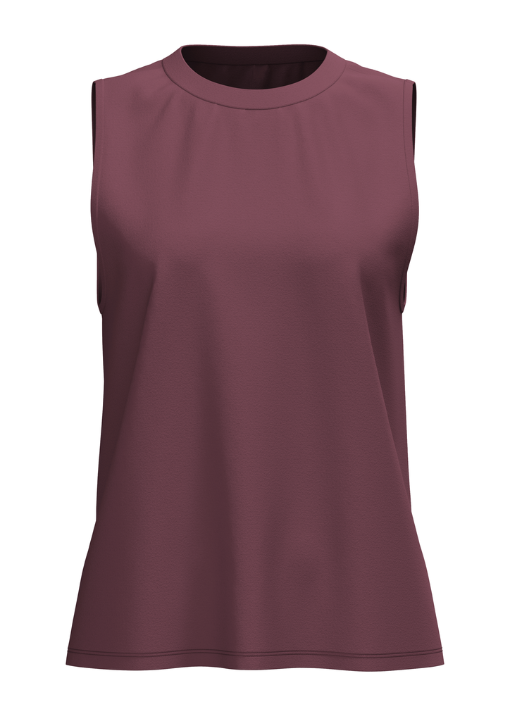 T1211-39 | TENCEL™ Active Damen Top hochgeschlossen - Nocturne