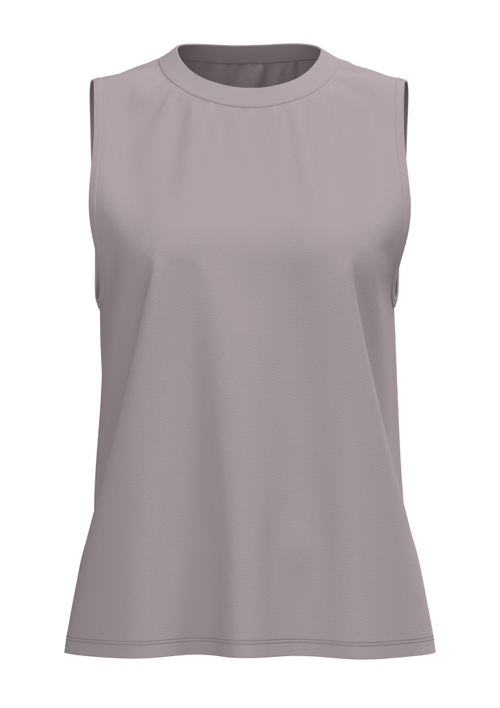 T1211-42 | TENCEL™ Active Damen Top hochgeschlossen - Rosenrauch