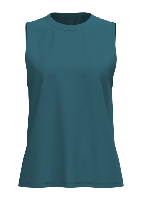 T1211-43 | TENCEL™ Active Damen Top hochgeschlossen - Libelle