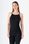 T1222-01 | Damen Sport Top - Schwarz