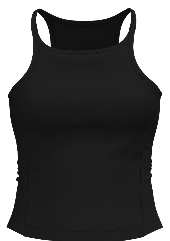 T1222-01 | Damen Sport Top - Schwarz
