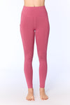 T1306-54 | Women's Leggings – Rosé Wine