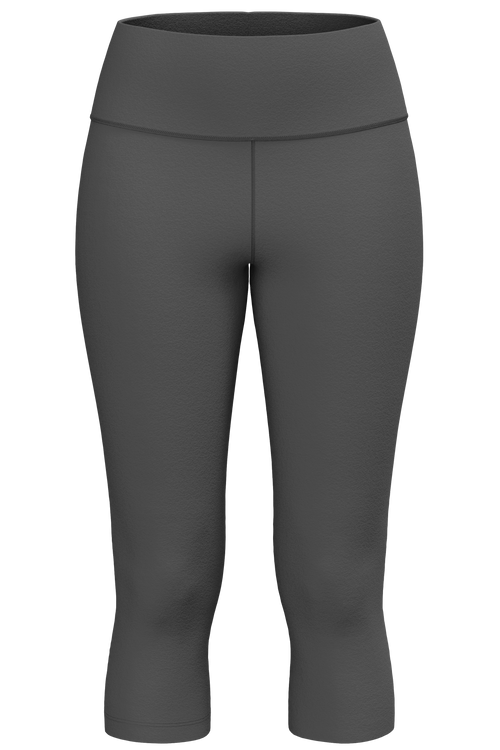 T1315-04 | Damen 3/4 Sport Leggings - Anthrazit