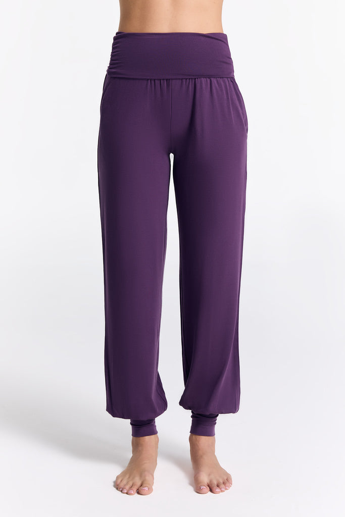 T1320-41 | TENCEL™ Intimate Women Yoga Pant - Wineberry