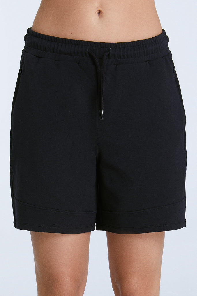 T1341-01 | Women Shorts - Black