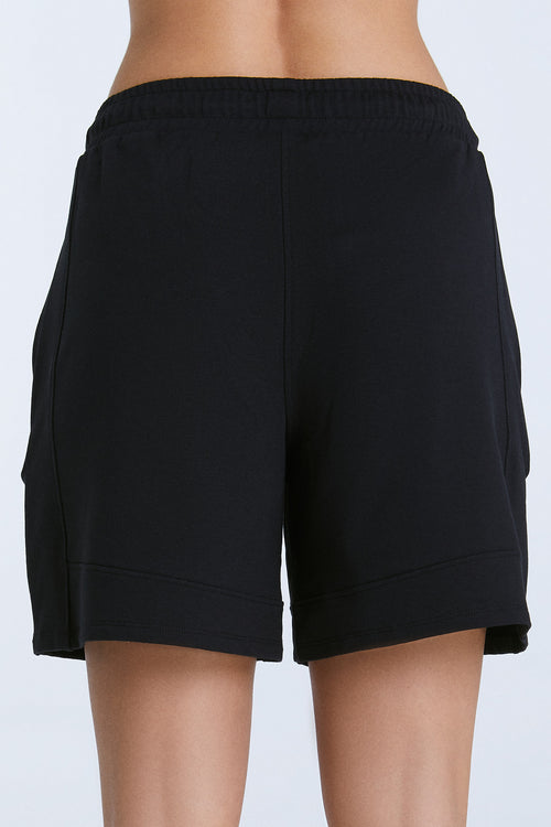 T1341-01 | Women Shorts - Black