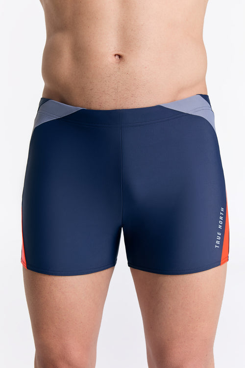 T8231-03 | Men's Trunk Swim Shorts – Sustainable, ECONYL®, Quick-Drying - Navy