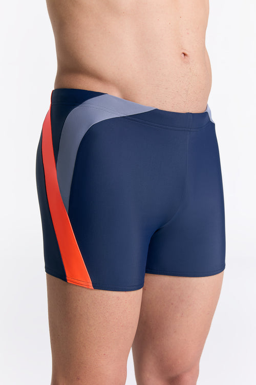 T8231-03 | Men's Trunk Swim Shorts – Sustainable, ECONYL®, Quick-Drying - Navy