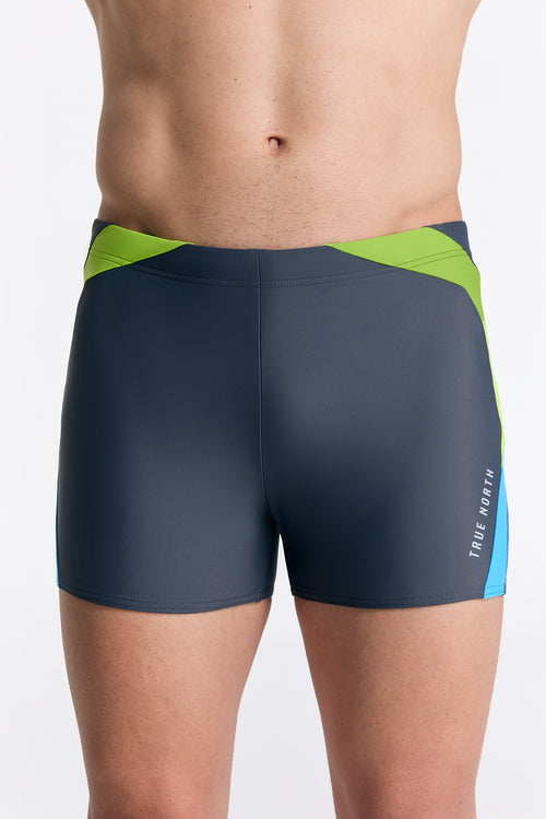 T8231-49 | Herren Trunk Badehose – Nachhaltig, ECONYL®, Schnelltrocknend - Titanium