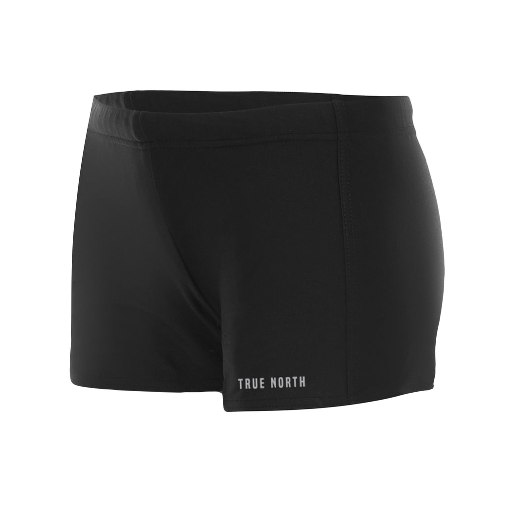 T8530-01 | Boys' Swim Shorts – Sustainable, ECONYL®, UV Protection - Black