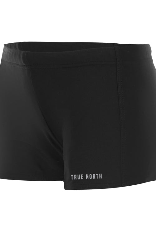 T8530-01 | Boys' Swim Shorts – Sustainable, ECONYL®, UV Protection - Black