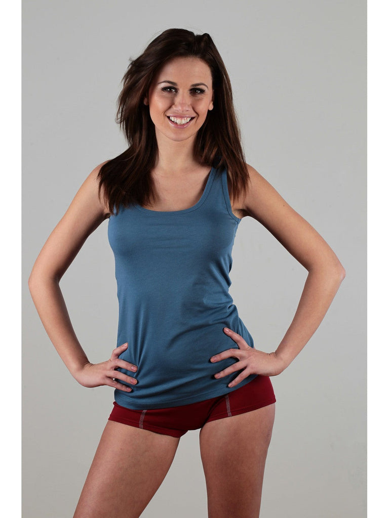 1221-02 | Women Tanktop - Denimblue