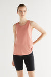 1225-053 | Damen Flamméjersey-Top - Lachsrot