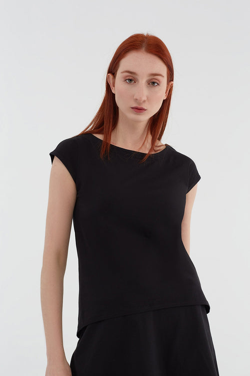 1261-01 | Women Blusen-Shirt - Black