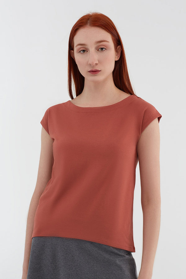 1261-04 | Women Blusen-Shirt - Tabasco