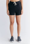 1440-021 |Damen Pyjama-Shorts - Schwarz