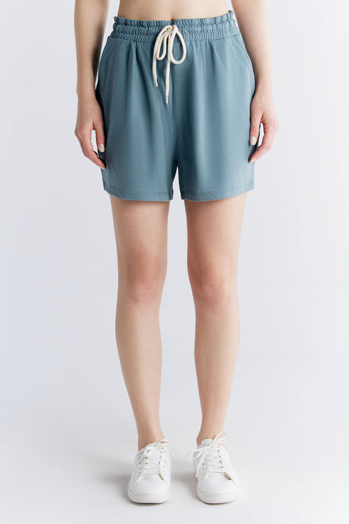 1440-060 | Pyjama-Shorts - Gobelin Blau
