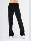 1464-01 | Damen Nickyhose gerades Bein - Schwarz