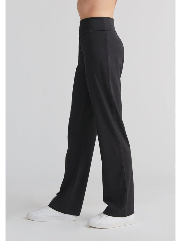 1726-021 | Women Pant with high waistband - Black