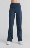 1726-048 | Damen Hose mit Umschlagbund - Navy