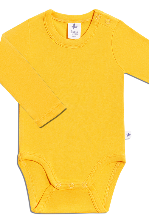 2005SG | Baby Long-Sleeve Body - Yellow