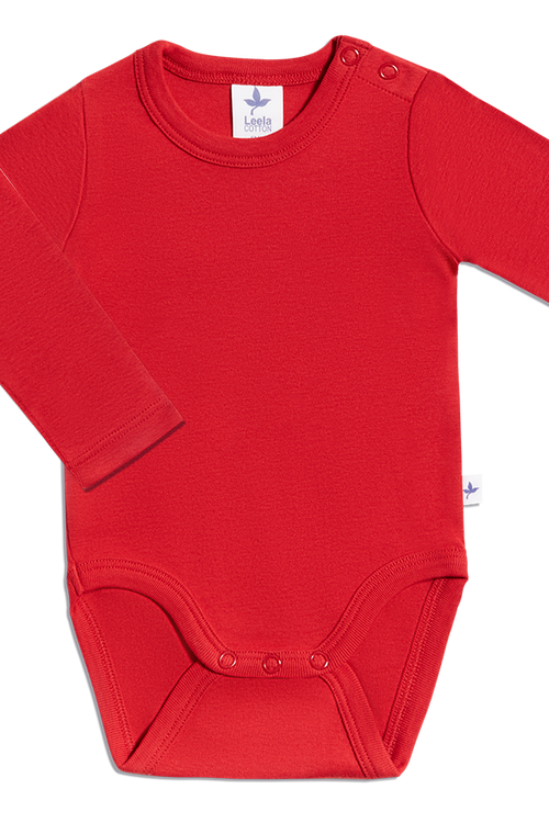 2005ZR | Baby Long-Sleeve Body - Brick-Red